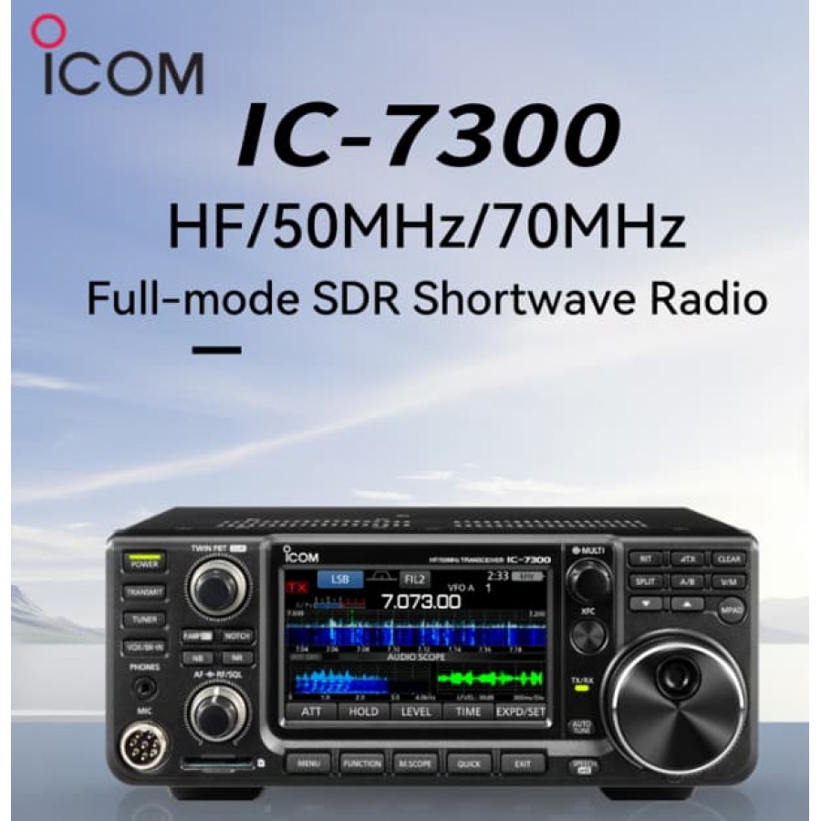 ICOM IC-7300 HF/50 MHz SDR Telsiz | Shaman Teknoloji